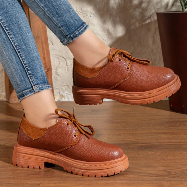 Chunky Sneaker Boots | brown - Model 210
