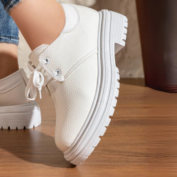Chunky Sneaker Boots | white- Model 210